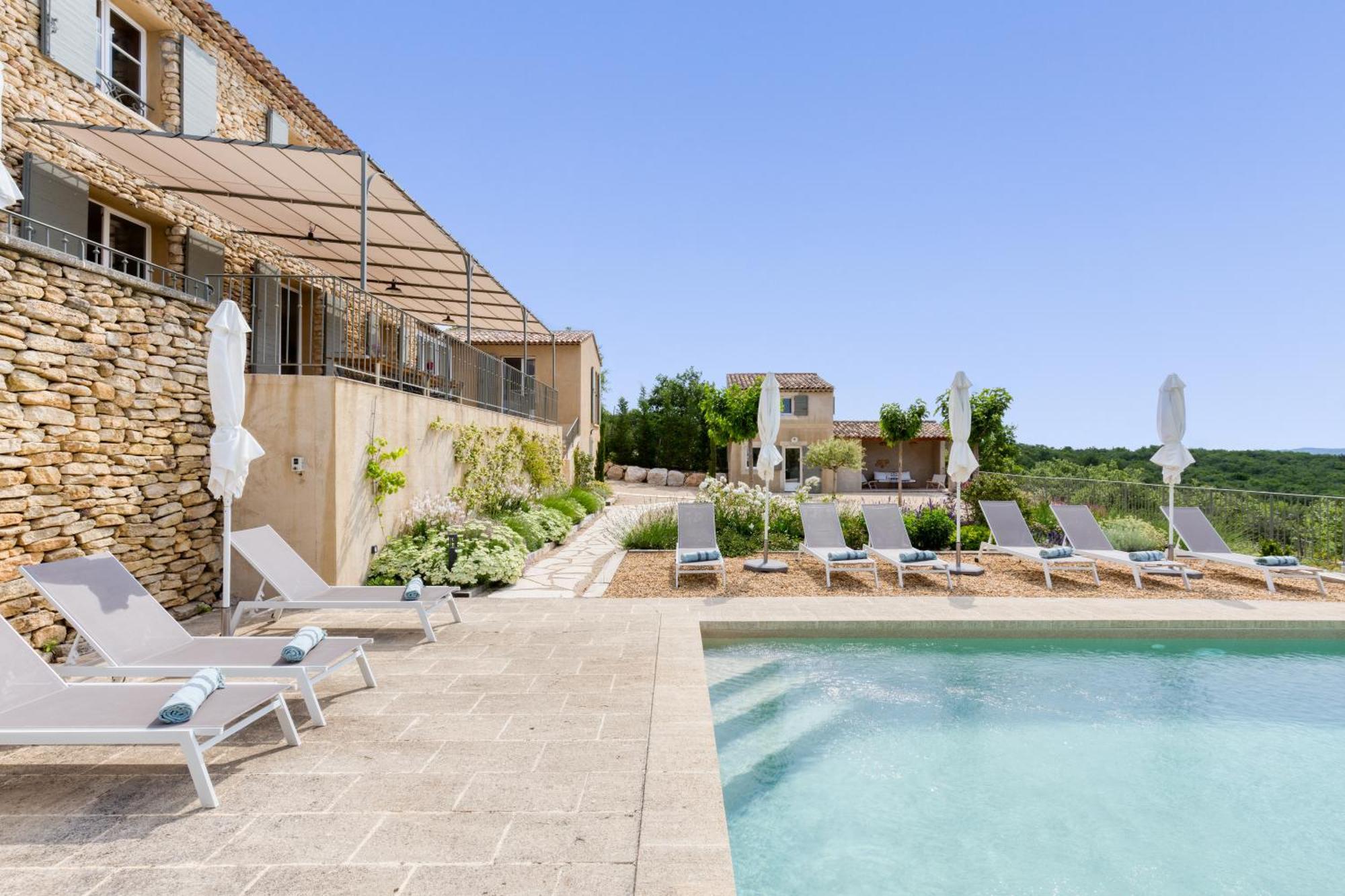 Bastide De Viens - Vue Luberon, Piscine Chauffee, Boulodrome Βίλα Εξωτερικό φωτογραφία